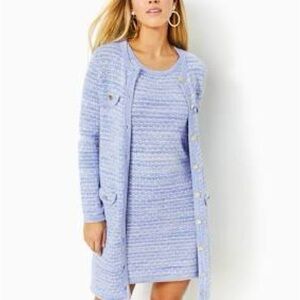 ISO Lilly Pulitzer Baneberry Cardigan in Lilac marle